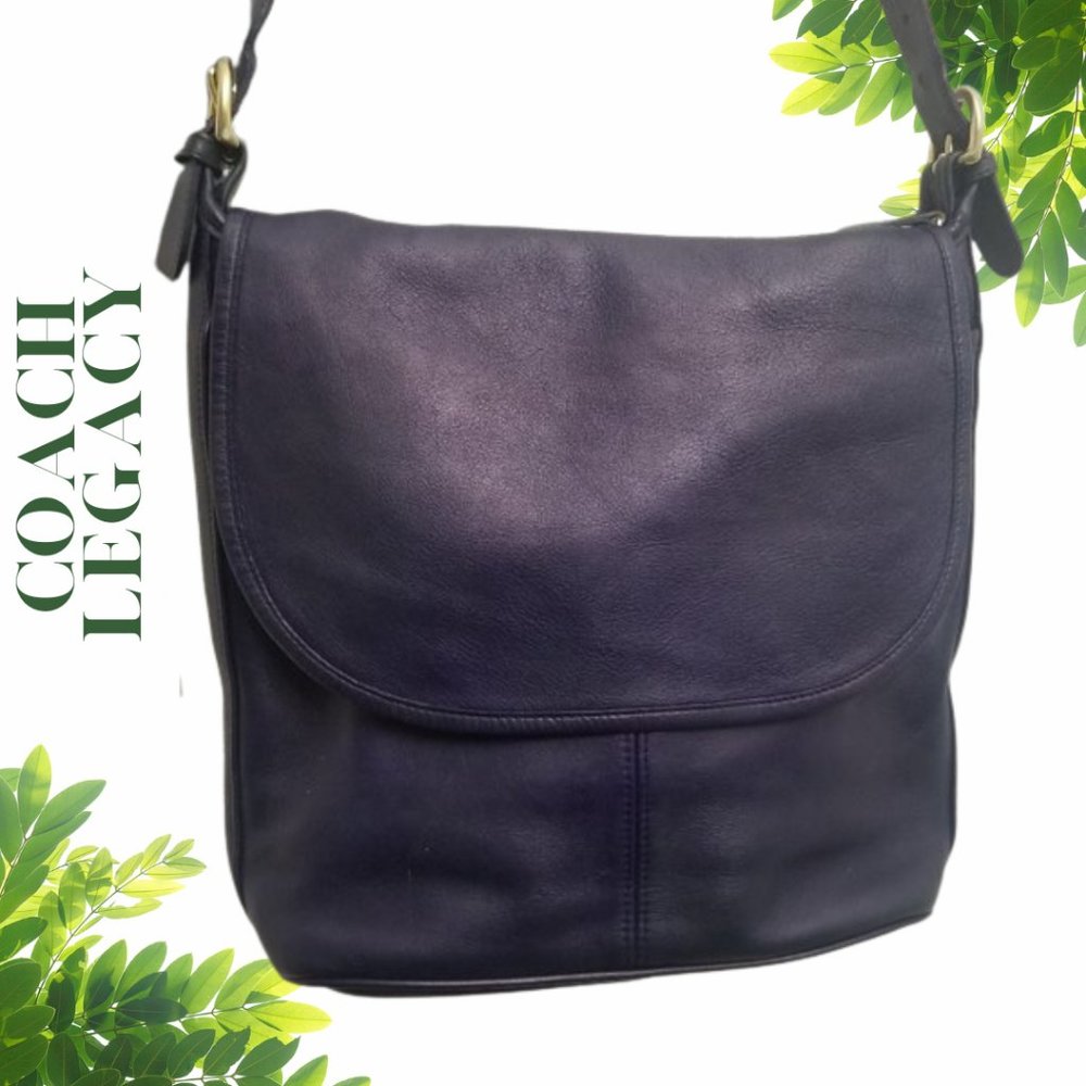 Coach Crossbody Bag in Dark Purple